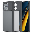 Carcasă pentru Xiaomi Poco X6 Pro 5G, Fusion Hybrid, cu protecție pentru camera foto, mat / negru