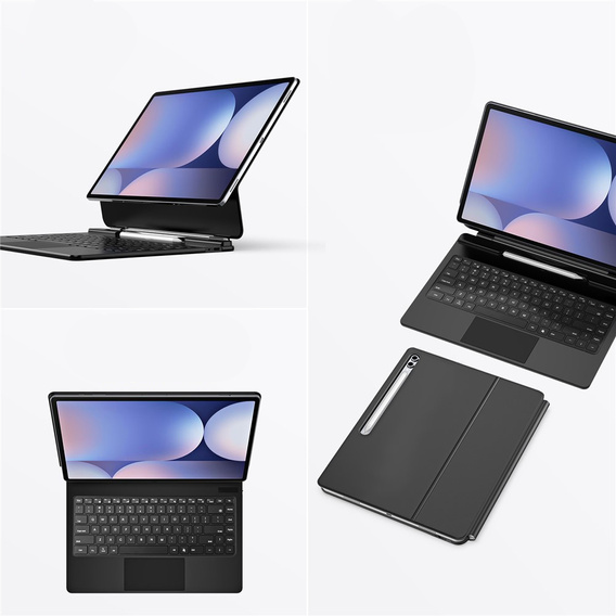 Carcasă cu tastatură Bluetooth Dux Ducis pentru Samsung Galaxy Tab S10 Ultra / S9 Ultra / S8 Ultra