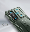 Husă blindată pentru Samsung Galaxy S24 FE, Dexnor Full Body (Two Frames), verde