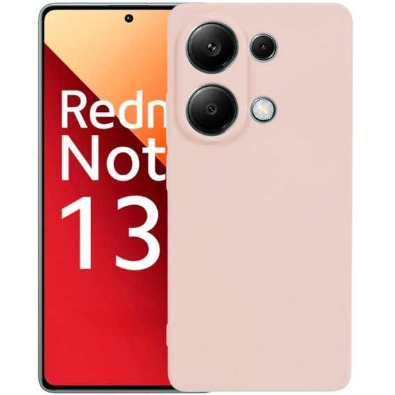 Husa pentru Xiaomi Redmi Note 13 Pro 4G, Silicone Lite, roz