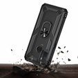 Husă blindată pentru Oppo A53 / Oppo A53s / A32 4G, Nox Case Ring, negru