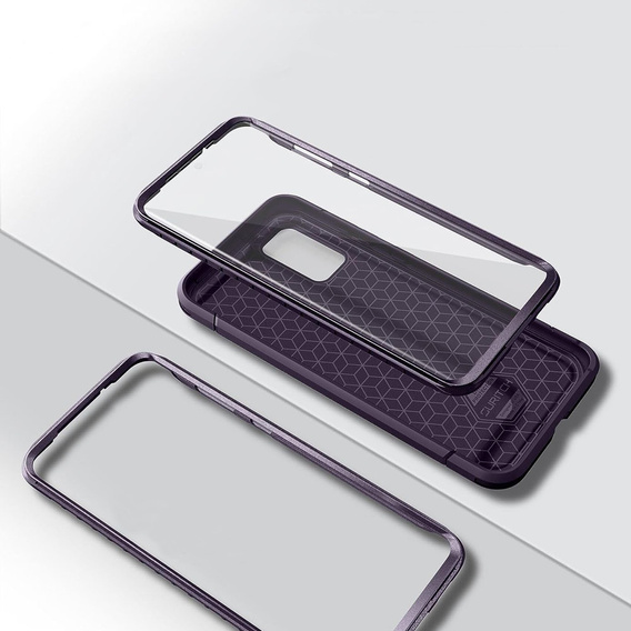 Huse pentru Samsung Galaxy S20, Suritch Basic (Two Frames), violet