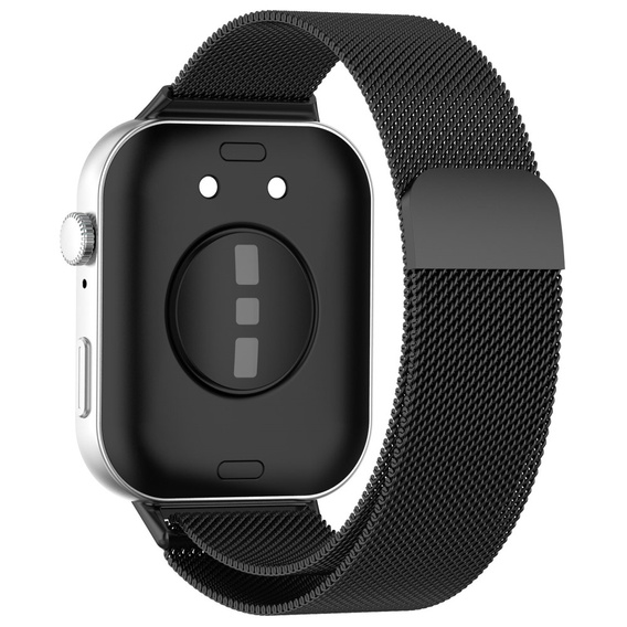 Brățară milaneză pentru Huawei Watch Fit 4 / 4 Pro / 3, negru