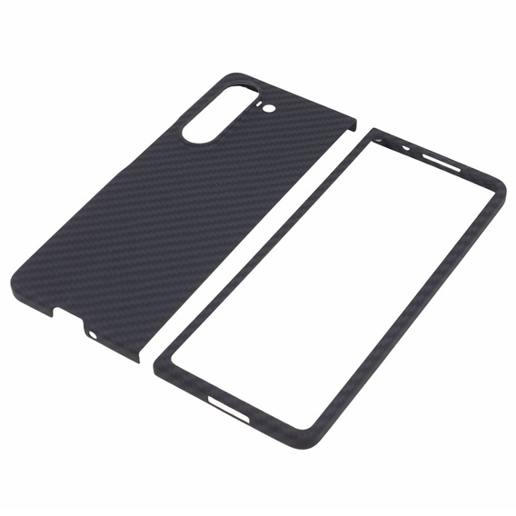 Husă pentru Samsung Galaxy Z Fold5 5G, Aramid Fiber Cover, negru