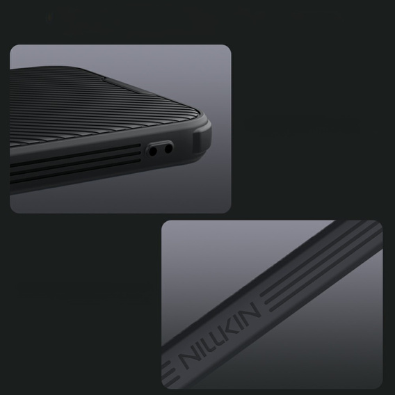 Carcasa Nillkin pentru Samsung Galaxy A36, CamShield Pro MagSafe, negru