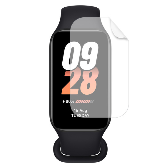 3x ERBORD Hydrogel Foil pentru Xiaomi Smart Mi Band 8 Active