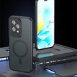 Husă pentru Honor 200 Lite, Fusion Hybrid Case, pentru MagSafe, negru