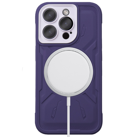 Husă pentru iPhone 15 Pro Max, ERBORD Armor Mag, violet