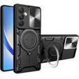 Husă blindată pentru Samsung Galaxy A54 5G, CamShield Slide, negru