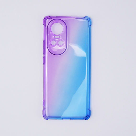 Husa pentru Oppo Reno 10 / 10 Pro, Gradient Dropproof, Violet / albastru