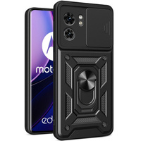 Husă blindată pentru Motorola Edge 40, CamShield Slide, negru