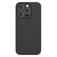 Husă pentru iPhone 15 Pro Max, Aramid Fiber Cover, negru