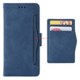 Cu clapetă pentru Xiaomi Redmi Note 13 Pro+, Card Slot, albastru