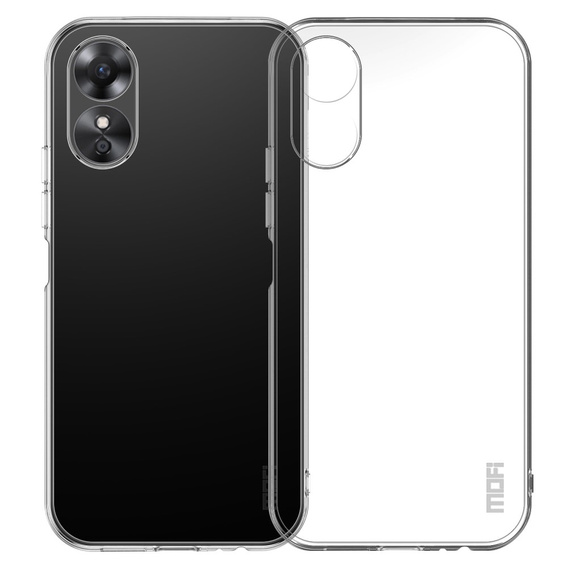 Husă MOFI pentru Oppo A17, subțire, transparentă