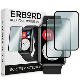 2x ERBORD Hybrid Glass pentru Huawei Watch Fit