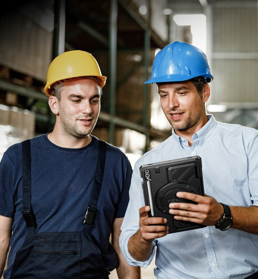 Husă Dexnor 360° cu curea și suport pentru stylus pentru Samsung Galaxy Tab S9+ / S10+