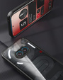 Carcasă pentru Nothing Phone 2a, Fusion Hybrid, cu protecție pentru camera foto, transparent / negru