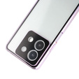 Husa pentru Xiaomi Redmi Note 13 5G, Magnetic Dual Glass, violet