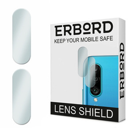 2x ERBORD sticlă călită ERBORD pentru camera pentru Huawei P30 Lite