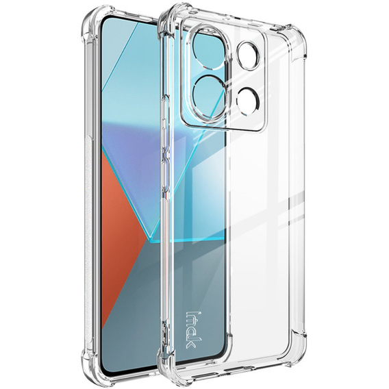 IMAK Huse pentru Xiaomi Redmi Note 13 Pro 5G, Dropproof, transparentă
