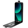 Cu clapetă pentru Xiaomi 13T / 13T Pro, Flip, negru