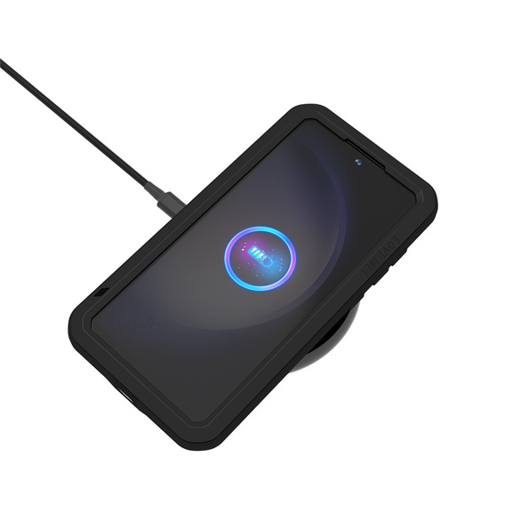 Husă blindată cu sticlă temperată pentru Samsung Galaxy S25 FE