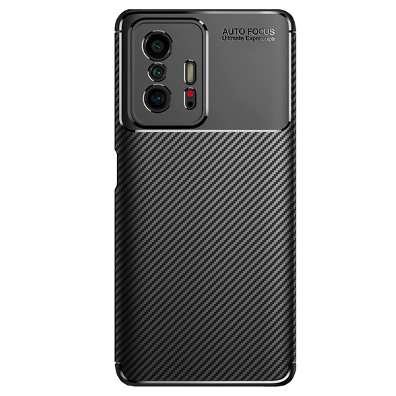 Huse pentru Xiaomi 11T / 11T Pro, Carbon Gel, negru