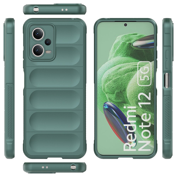Huse pentru Xiaomi Redmi Note 12 5G / POCO X5 5G, Gaming Shockproof, verde