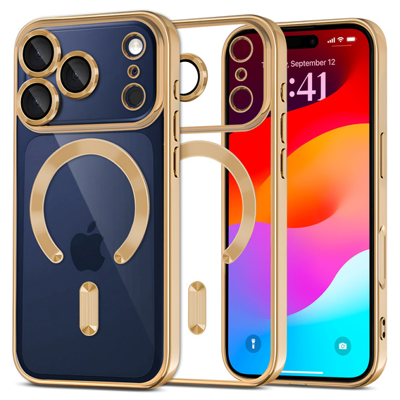 Carcasă magnetică cu protecție pentru lentile pentru iPhone 17 Pro Max