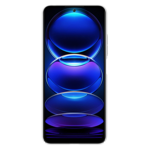 Carcasă NILLKIN pentru Xiaomi Redmi Note 12 5G / POCO X5 5G, Super Frosted Shield Case, alb