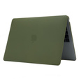 Husă pentru MacBook Air 13 A2337 M1 A2179 A1932, HardShell, verde