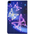 Huse pentru Samsung Galaxy Tab A7 10.4 2020 T500 T505, butterflies, violet