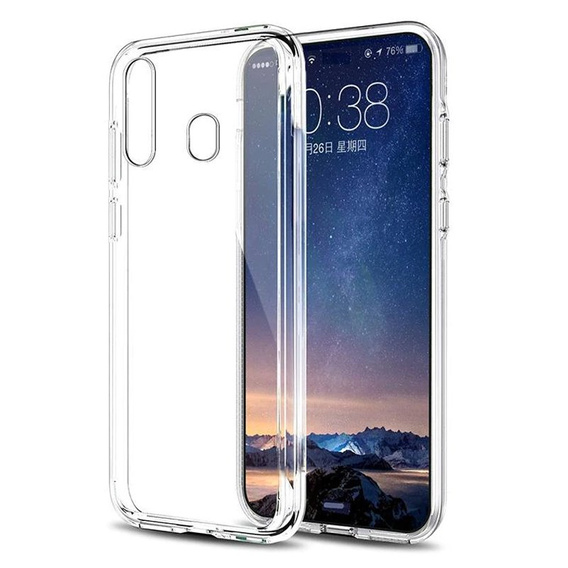 Caz subțire pentru Samsung Galaxy A20S, Slim, transparentă