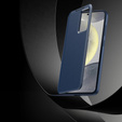 Husă cu clapetă pentru Samsung Galaxy S25+ Plus, Smart View Wallet, albastru