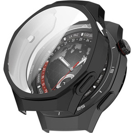 Carcasă 2in1 cu protector de ecran pentru Huawei Watch GT 5 Pro 46mm, negru