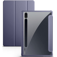 Husă pentru Samsung Galaxy Tab S7 Plus / Tab S7 FE, Smartcase Hybrid, cu spațiu pentru stylus, violet