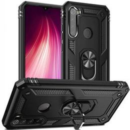 Husă blindată pentru Xiaomi Redmi Note 8T, Nox Case Ring, negru