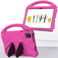 Husă pentru copii pentru T Tablet 2 5G, cu suport și mâner, roz
