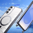 Husă pentru Samsung Galaxy S25, Electro MagSafe, negru + Lanyard