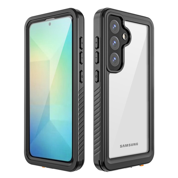 Husă impermeabilă IP68 pentru Samsung Galaxy S25, negru