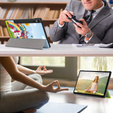 Huse pentru Samsung Galaxy Tab S9, Smartcase Hybrid Pen Slot, sweet animals