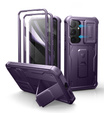 Husă blindată pentru Samsung Galaxy S25+ Plus, Dexnor Full Body (Two Frames), violet