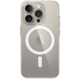 Apple Clear Case MagSafe pentru iPhone 15 Pro