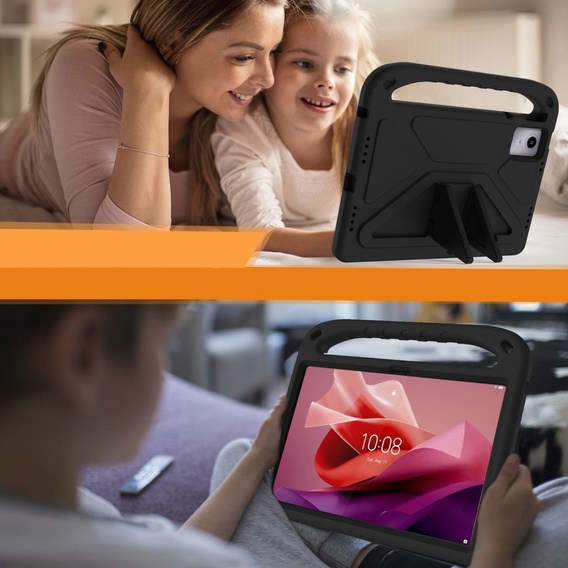 Husă pentru copii pentru Lenovo Tab M11, husă pentru copii cu mâner, negru