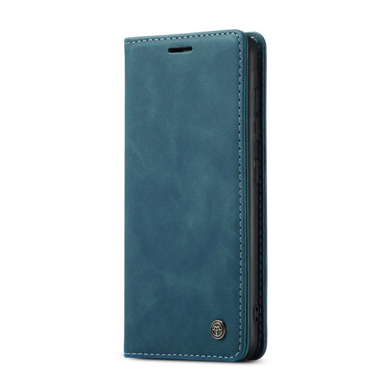 Husa CASEME pentru Samsung Galaxy S20 FE, Leather Wallet Case, verde