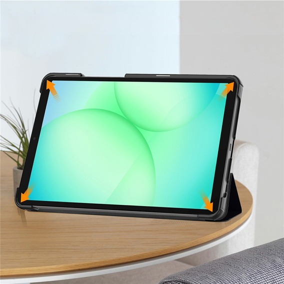 Husă inteligentă cu imprimeu pentru Samsung Galaxy Tab A11/A9