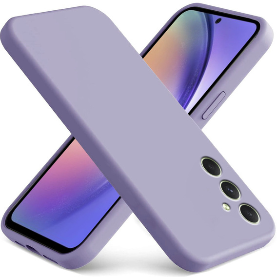 Husa pentru Samsung Galaxy A54 5G, Silicone Lite, violet