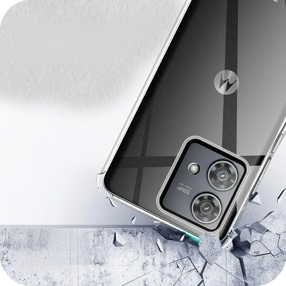 Huse pentru Motorola Edge 40 Neo, Dropproof, transparentă