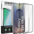 2x sticlă ceramică ERBORD Hybrid Glass pentru Samsung Galaxy S25 Ultra