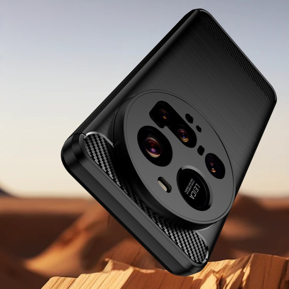 Huse pentru Xiaomi 15 Ultra, Carbon, negru